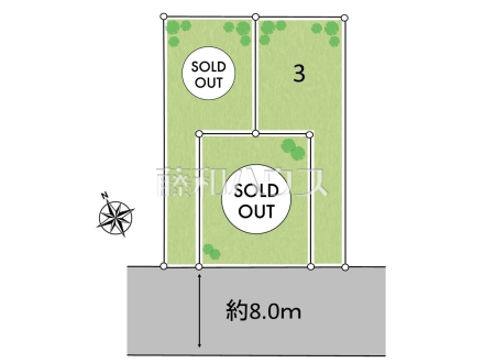 全体区画図　【国立市富士見台１丁目】 周辺環境はもちろん、日当たりや設備仕様など、実際に行ってみないと分からないことも多くございます。営業担当がご案内いたしますので、お気軽にお問い合わせください。 