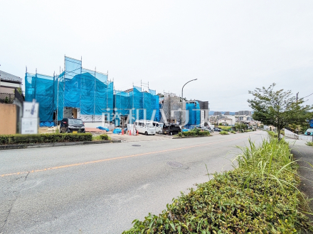 接道状況および現場風景　【八王子市兵衛２丁目】／撮影日2025/08/07