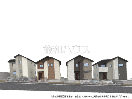 完成予想図（外観）　【八王子市兵衛２丁目】