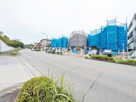 接道状況および現場風景　【八王子市兵衛２丁目】／撮影日2025/08/07