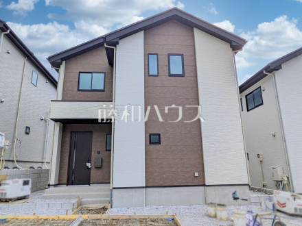 3号棟　外観　【八王子市兵衛２丁目】生活に溶け込むシンプルなデザインの外観が魅力の新邸です。／撮影日2025/09/21