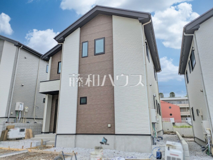 3号棟　外観　【八王子市兵衛２丁目】見学はしたいけど、なかなか時間が取れない…そんな方に出勤前や仕事終わりにマイホームを見学できるサポートをいたします。　


／撮影日2025/09/21