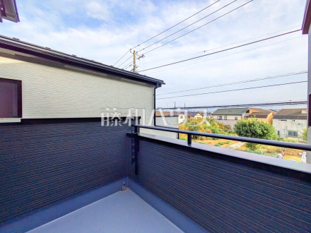2号棟(モデルハウス)　バルコニー　【新座市池田４丁目】／撮影日2025/10/12