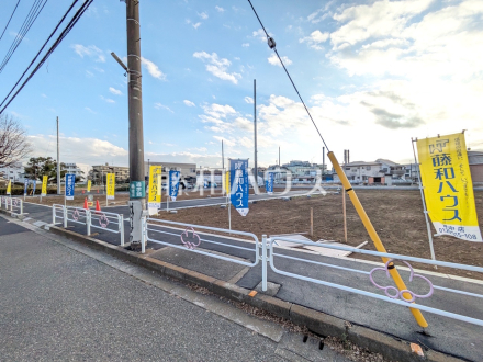 接道状況および現場風景　【府中市南町６丁目】／撮影日2025/12/19