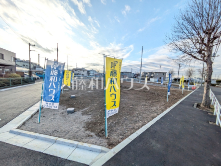 ≪現地外観≫当社オリジナルの注文建築システム「ハウス会」では、お客様のご要望に合わせて建築会社をご紹介いたします。【府中市南町６丁目】／撮影日2025/12/19