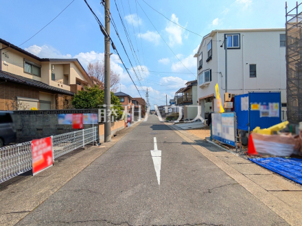 接道状況および現場風景　【名古屋市北区楠３丁目】／撮影日2026/03/30