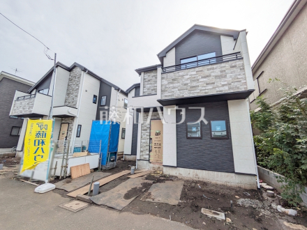 ≪現地外観≫お探しの物件に出会うためには、早めのご確認をオススメします。未完成の今のうちにぜひお問合せをお待ちしております。　【府中市浅間町４丁目】／撮影日2025/10/23