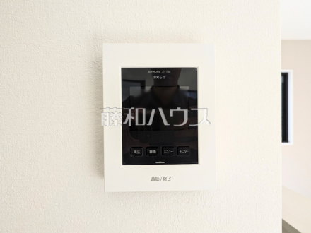 1号棟　TVモニター付きインターホン　防犯に役立つTVモニター付インターフォン／撮影日2025/11/27