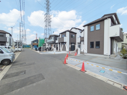 接道状況および現場風景　【小平市小川町１丁目】／撮影日2025/08/25
