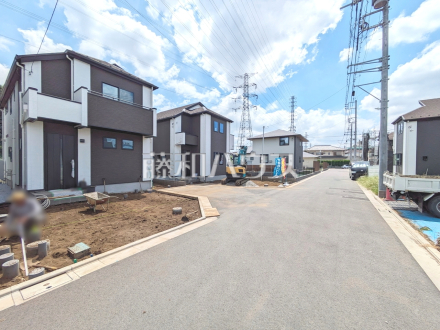 接道状況および現場風景　【小平市小川町１丁目】／撮影日2025/07/31