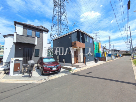 接道状況および現場風景　【小平市小川町１丁目】／撮影日2025/07/27