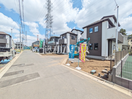 接道状況および現場風景　【小平市小川町１丁目】／撮影日2025/07/31