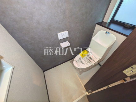 14号棟　トイレ　【小平市小川町１丁目】
きれいでさわやか、ウォシュレット付きトイレ　／撮影日2025/07/07