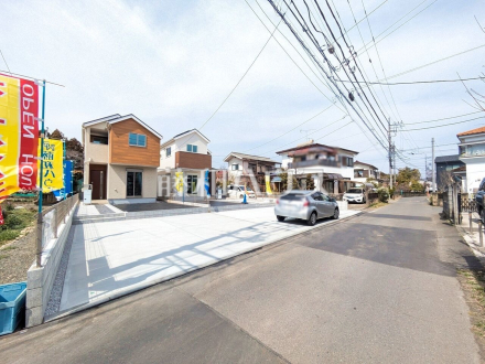 接道状況および現場風景　【八王子市下恩方町】／撮影日2026/03/22