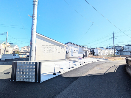 接道状況および現場風景　【八王子市小宮町】部屋の雰囲気や広さ・眺望・間取りの使い勝手など、是非一度、ご自身の目で確かめてみてください。
／撮影日2026/02/09