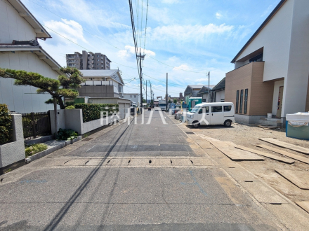 接道状況および現場風景　【小牧市中央３丁目】／撮影日2026/06/19