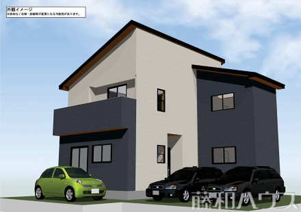 3号棟　完成予想図（外観）　【小牧市中央３丁目】