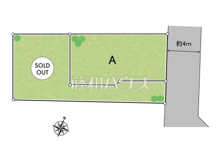 全体区画図　【杉並区和田２丁目】