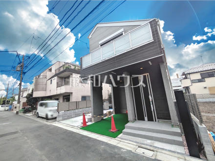 A号棟　外観　【杉並区和田２丁目】
堂々完成、いつでもご内覧いただけます！ぜひ実物をご覧いただきたく思います。喜んでご案内いたしますのでお気軽にお問合せ下さい。　／撮影日2025/09/14