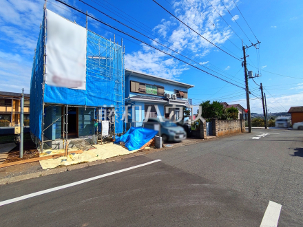 接道状況および現場風景　【日野市東豊田４丁目】／撮影日2025/10/18