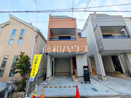 ≪現場風景≫京王線「府中」駅 徒歩11分！全3棟の新築分譲住宅が誕生しました！【府中市府中町３丁目】／撮影日2025/11/07