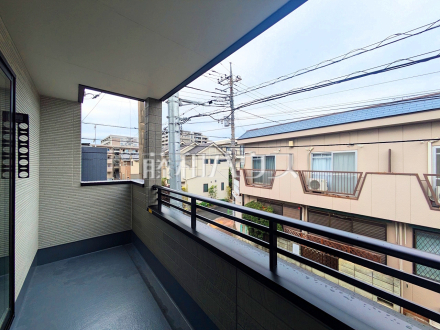≪2号棟　バルコニー≫　【府中市府中町３丁目】／撮影日2025/10/24