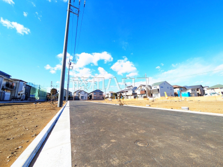 接道状況および現場風景　【国立市東３丁目】／撮影日2026/01/24