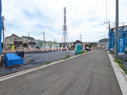 接道状況および現場風景　【国立市東３丁目】／撮影日2026/06/22