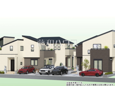 完成予想図（外観）　【東村山市秋津町２丁目】