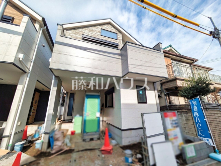 2号棟　外観　【西東京市谷戸町３丁目】 見学はしたいけど、なかなか時間が取れない・・・そんな方に出勤前や仕事終わりにマイホームを見学できるサポートをいたします。 ／撮影日2025/12/11