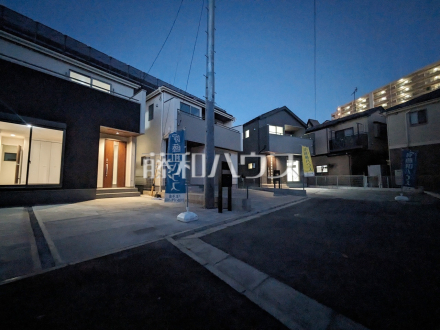 接道状況および現場風景　【八王子市大和田町３丁目】／撮影日2025/11/17