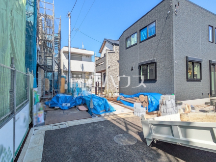 接道状況および現場風景　【国立市谷保】／撮影日2026/03/05