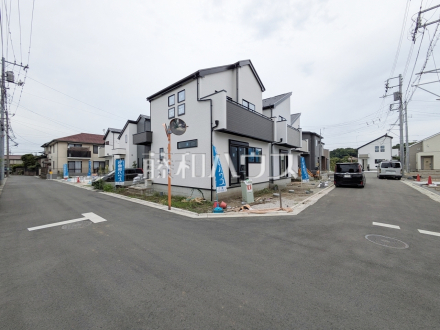 接道状況および現場風景　【三鷹市大沢２丁目】／撮影日2026/07/12