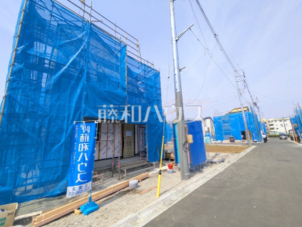 接道状況および現場風景　【三鷹市大沢２丁目】／撮影日2026/03/22