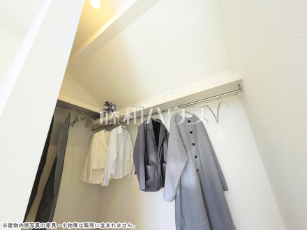 3号棟　ウォークインクローゼット　【三鷹市大沢２丁目】／撮影日2025/12/06