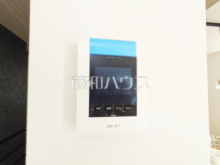 3号棟　TVモニター付きインターホン　【三鷹市大沢２丁目】　防犯に役立つTVモニター付インターフォン
／撮影日2025/12/06