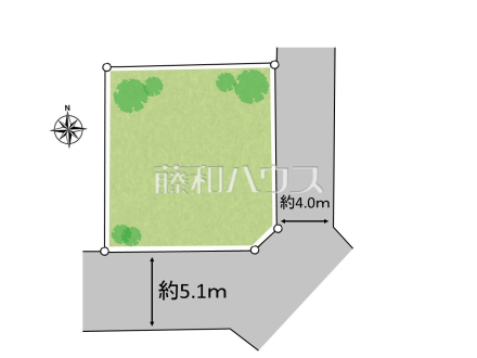 全体区画図　【小平市小川町１丁目】