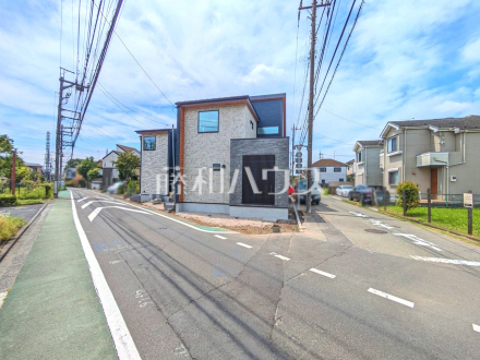 接道状況および現場風景　【立川市若葉町１丁目】／撮影日2026/07/11