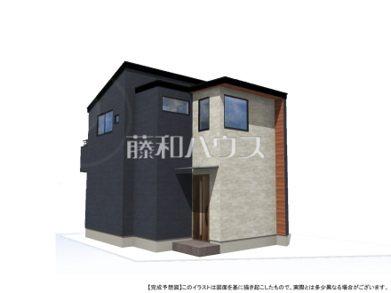 完成予想図（外観）　【立川市若葉町１丁目】 平日のご案内も可能です。まずはお気軽にお問合せ下さいませ。 
