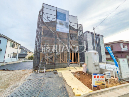 A号棟　外観　【小平市鈴木町１丁目】 ここに住む方を想像して、着々と建築しております！ ／撮影日2025/11/06