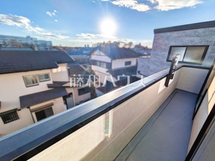 A号棟　バルコニー　【小平市鈴木町１丁目】／撮影日2026/01/23