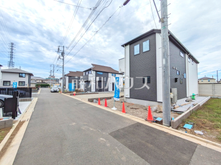 接道状況および現場風景　【小平市小川町１丁目】／撮影日2025/09/29