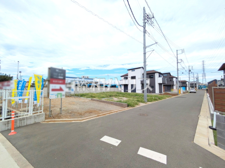 接道状況および現場風景　【小平市小川町１丁目】／撮影日2025/09/29