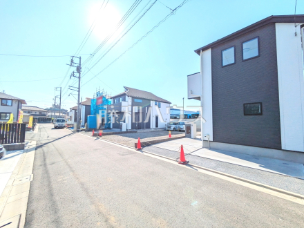 接道状況および現場風景　【小平市小川町１丁目】／撮影日2025/10/30