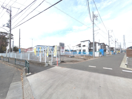 接道状況および現場風景　【小平市小川町１丁目】／撮影日2025/11/27