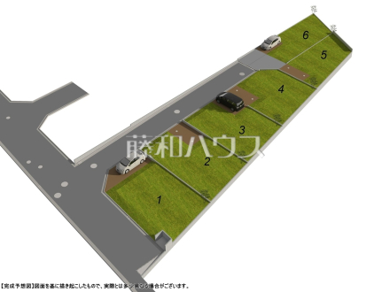 造成完了予想図　【清瀬市竹丘３丁目】 周辺環境はもちろん、日当たりや設備仕様など、実際に行ってみないと分からないことも多くございます。営業担当がご案内いたしますので、お気軽にお問い合わせください。 