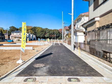 現場風景　【清瀬市竹丘３丁目】 平日のご案内も可能です。まずはお気軽にお問合せ下さいませ。 ／撮影日2025/12/01