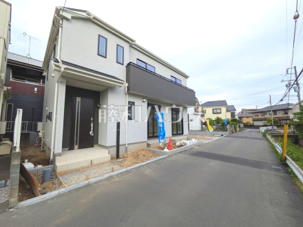 接道状況および現場風景　【日野市落川】／撮影日2026/05/08