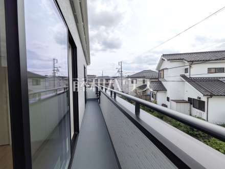 A号棟　バルコニー　【日野市落川】／撮影日2026/04/06