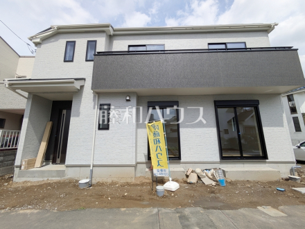 A号棟　外観　【日野市落川】
生活に溶け込むシンプルなデザインの外観が魅力の新邸です。　／撮影日2026/04/06